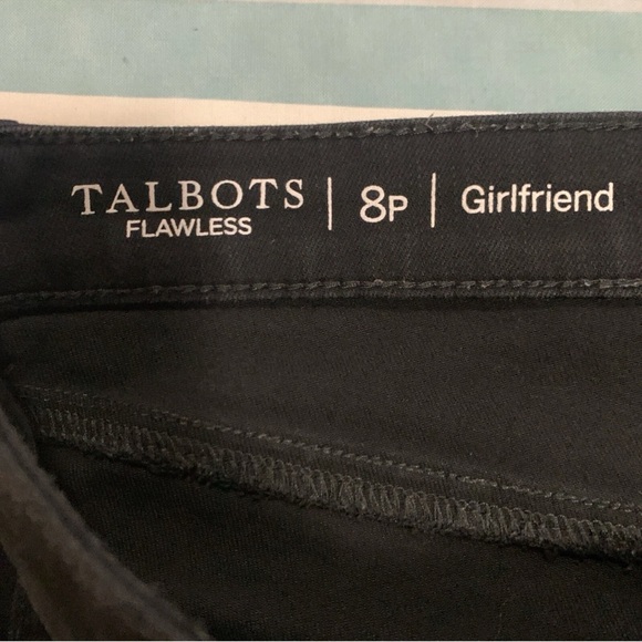 Talbots black Flawless Girlfriend pants jeans - Picture 4 of 8